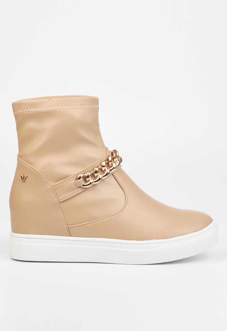 Butterfly Feet - Donna 1 wedge sneaker - neutral