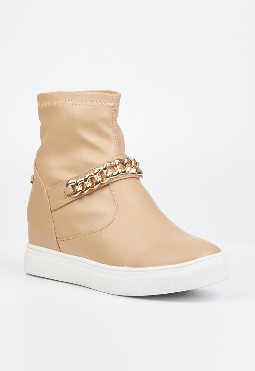 Butterfly Feet - Donna 1 wedge sneaker - neutral