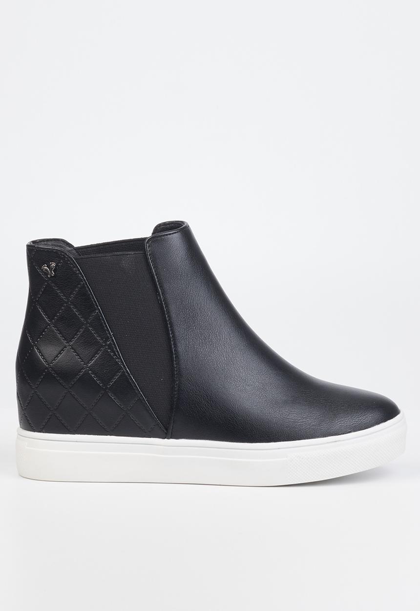 Butterfly Feet - Donna 2 wedge sneaker - black