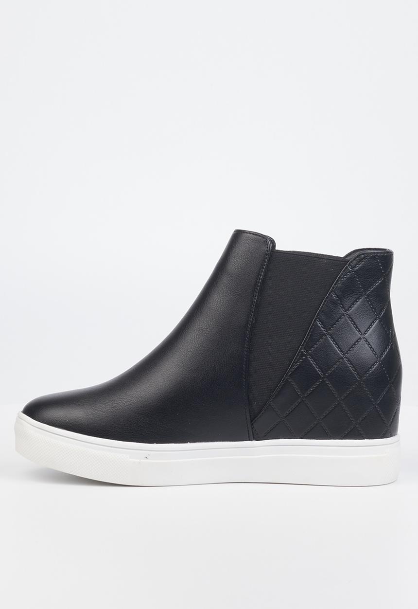 Butterfly Feet - Donna 2 wedge sneaker - black