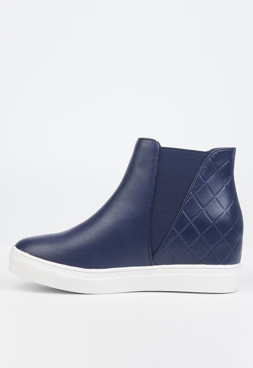 Butterfly Feet - Donna 2 wedge sneaker - navy