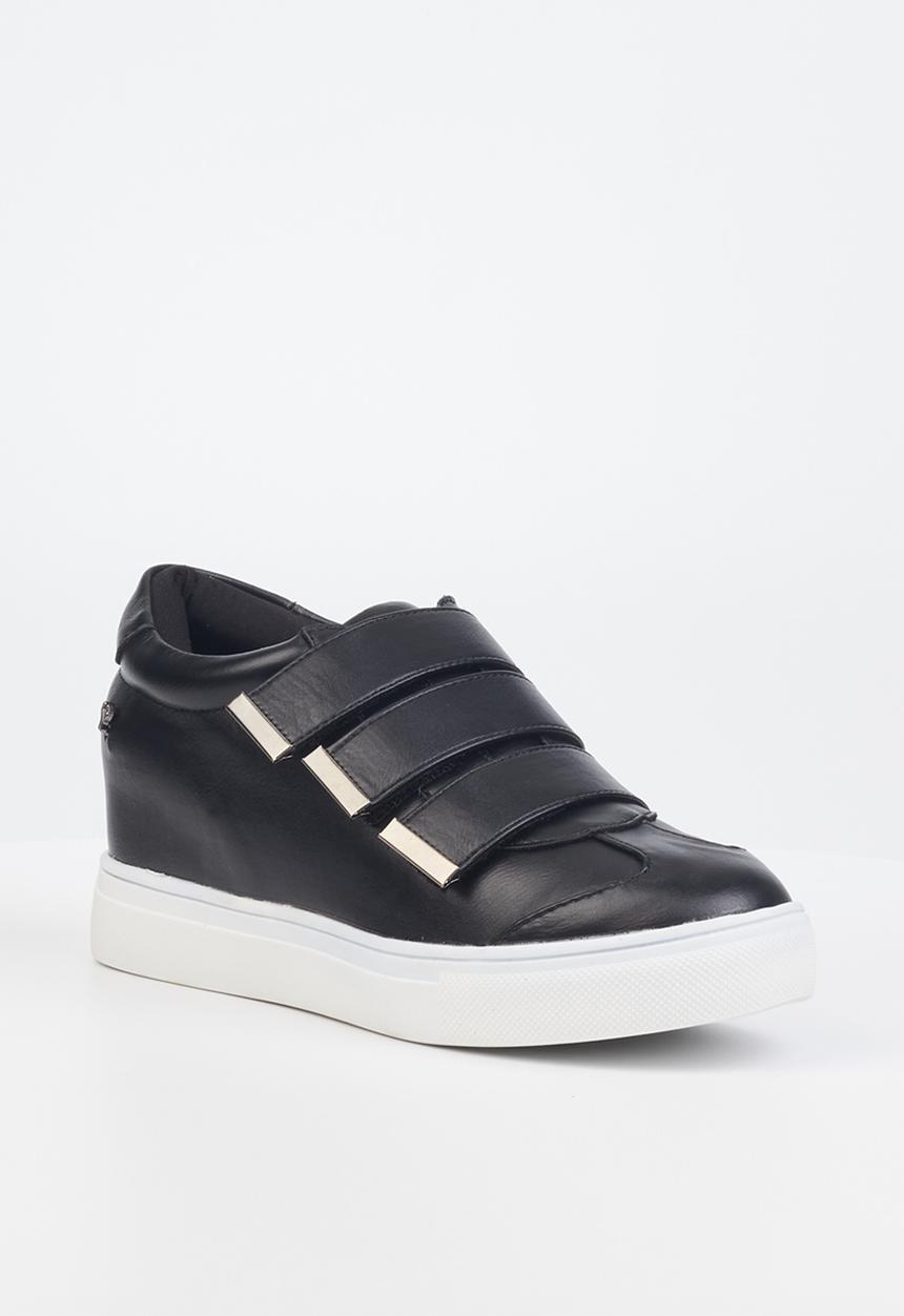 Butterfly Feet - Donna 3 flatform sneaker - black