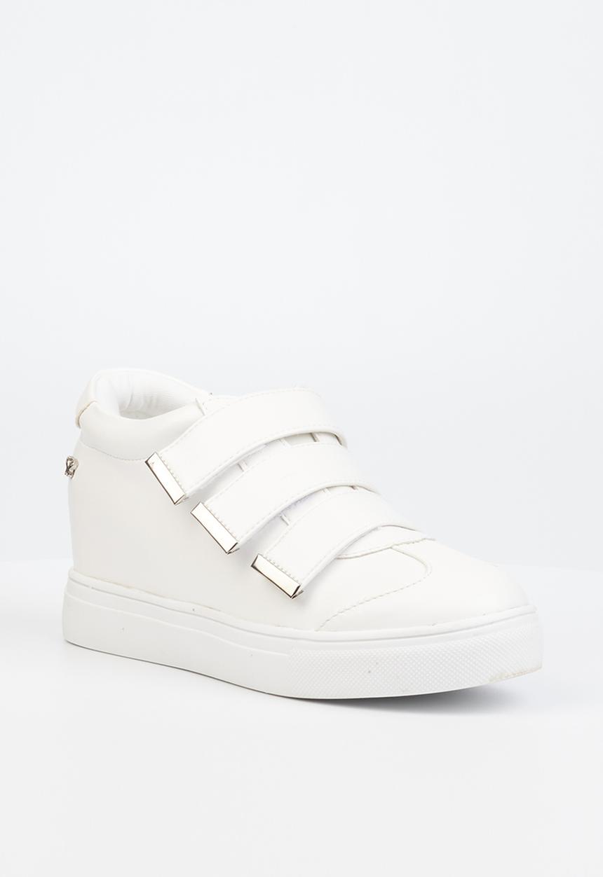 Butterfly Feet - Donna 3 flatform sneaker - white