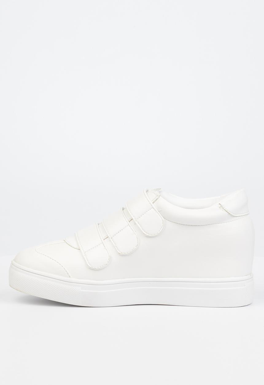 Butterfly Feet - Donna 3 flatform sneaker - white