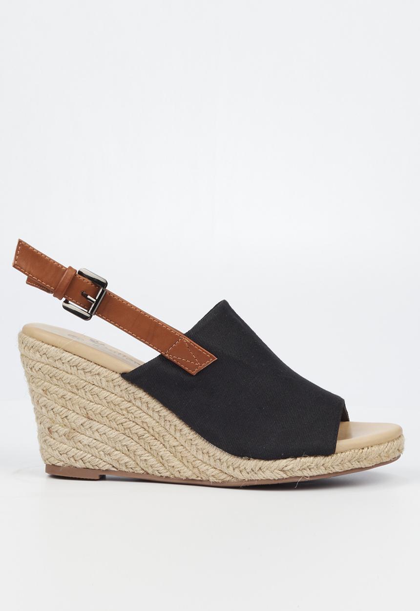 Butterfly Feet - Drayco 3 wedge heel - black