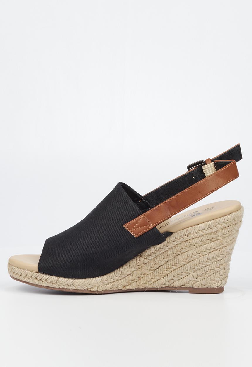 Butterfly Feet - Drayco 3 wedge heel - black
