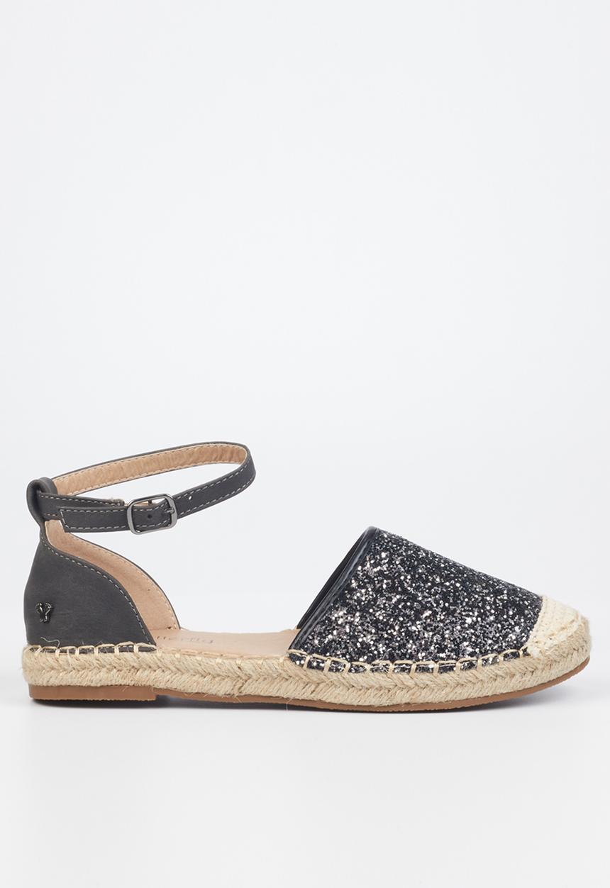 Butterfly Feet - Karla 3 espadrille  - black