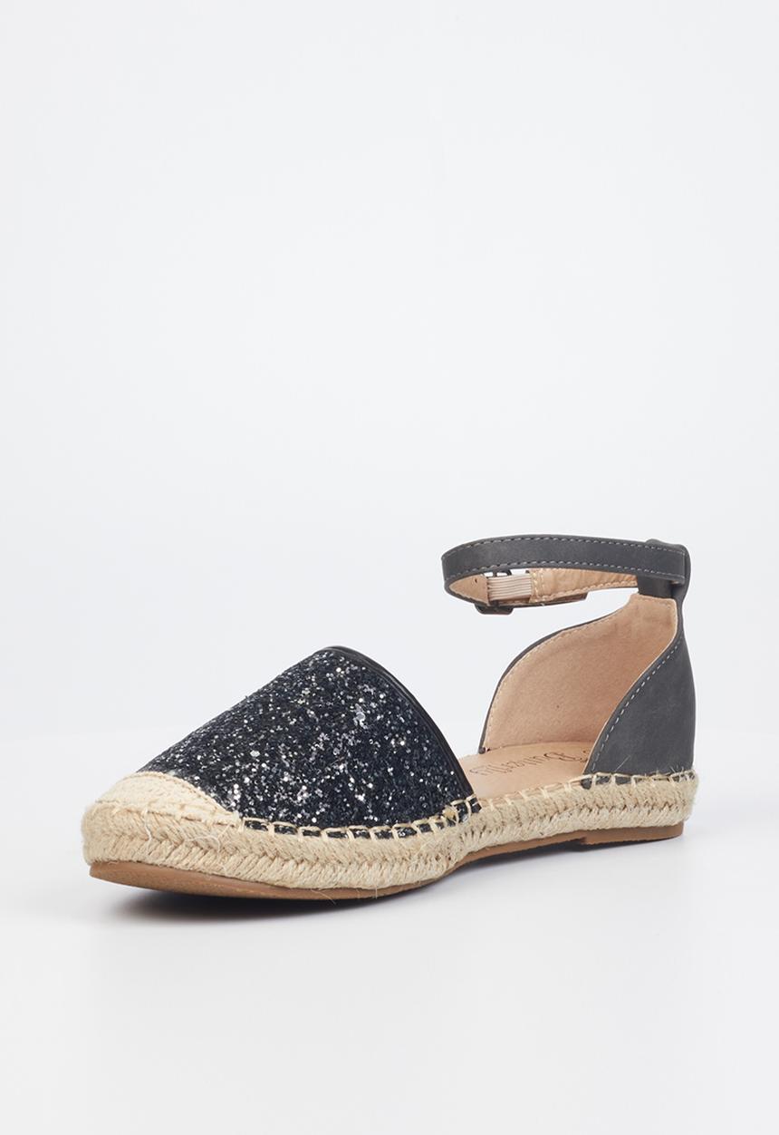Butterfly Feet - Karla 3 espadrille  - black