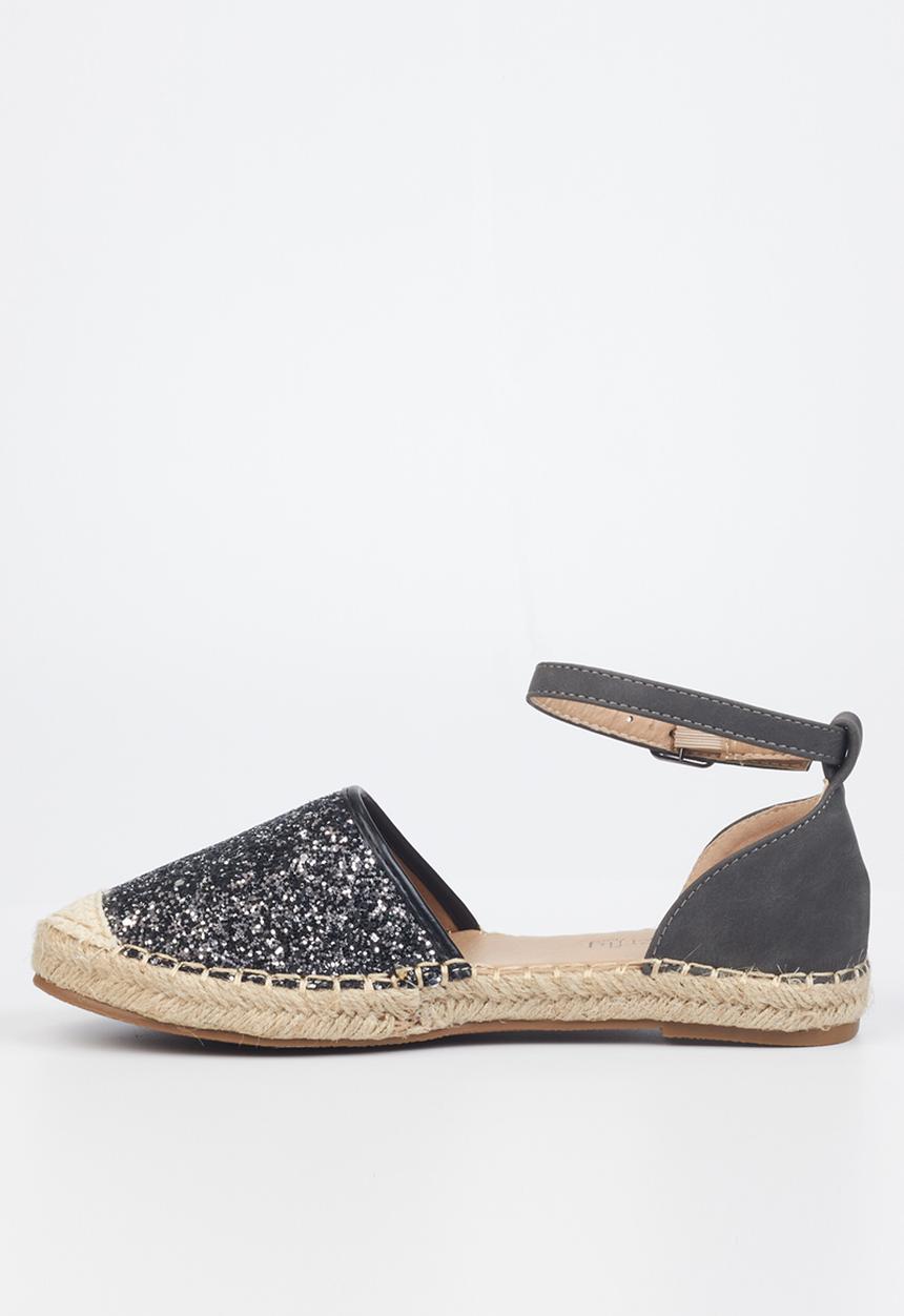 Butterfly Feet - Karla 3 espadrille  - black