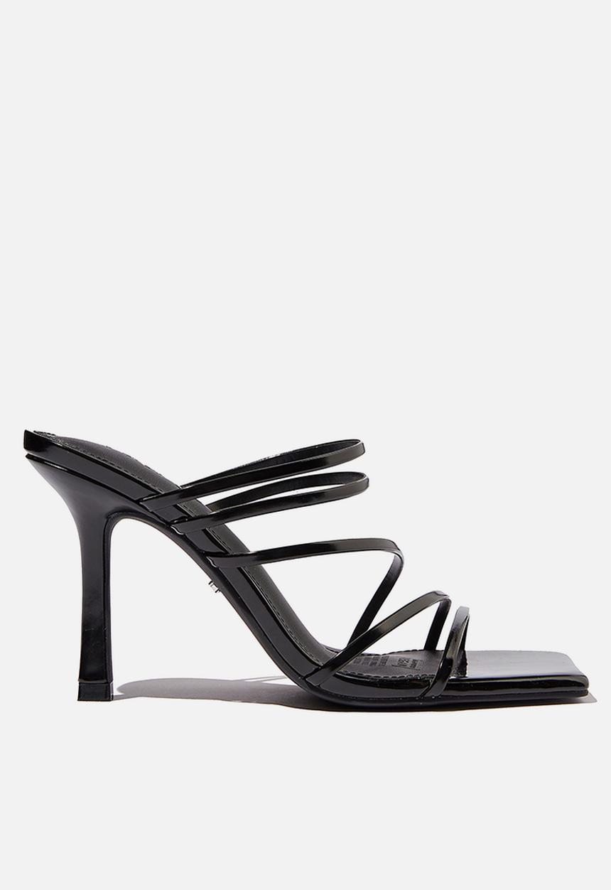 Cotton On - Dallas strappy mule - black box