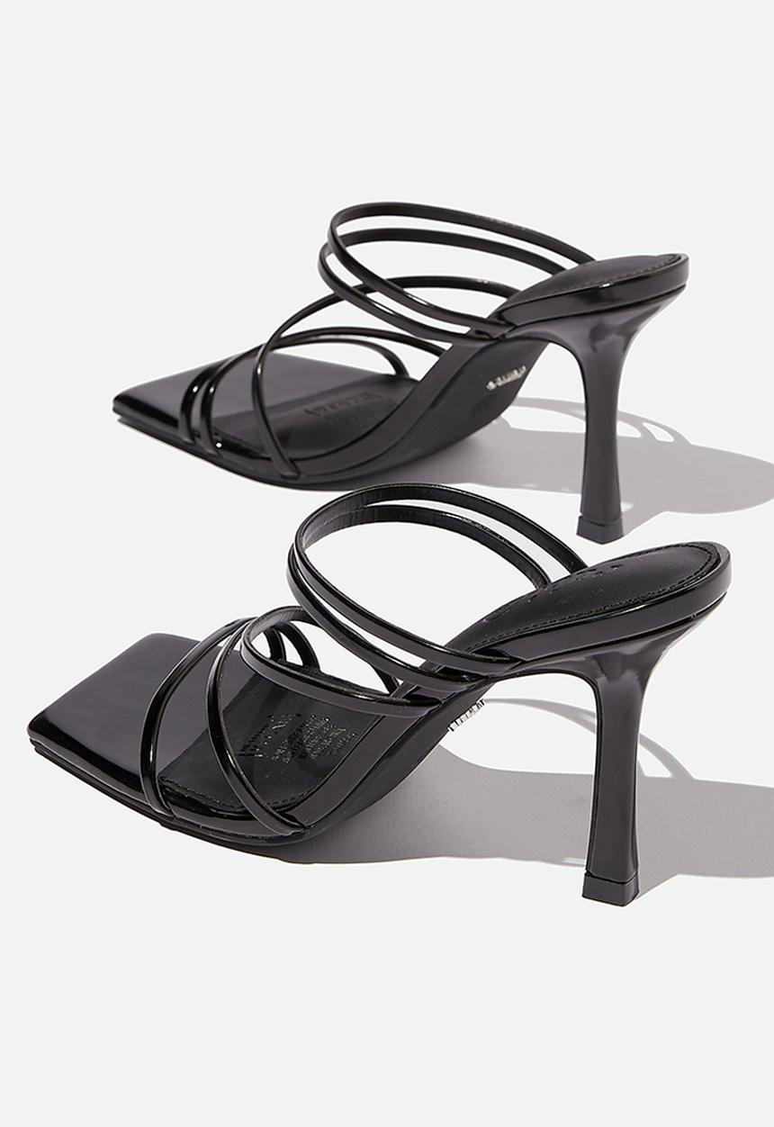 Cotton On - Dallas strappy mule - black box