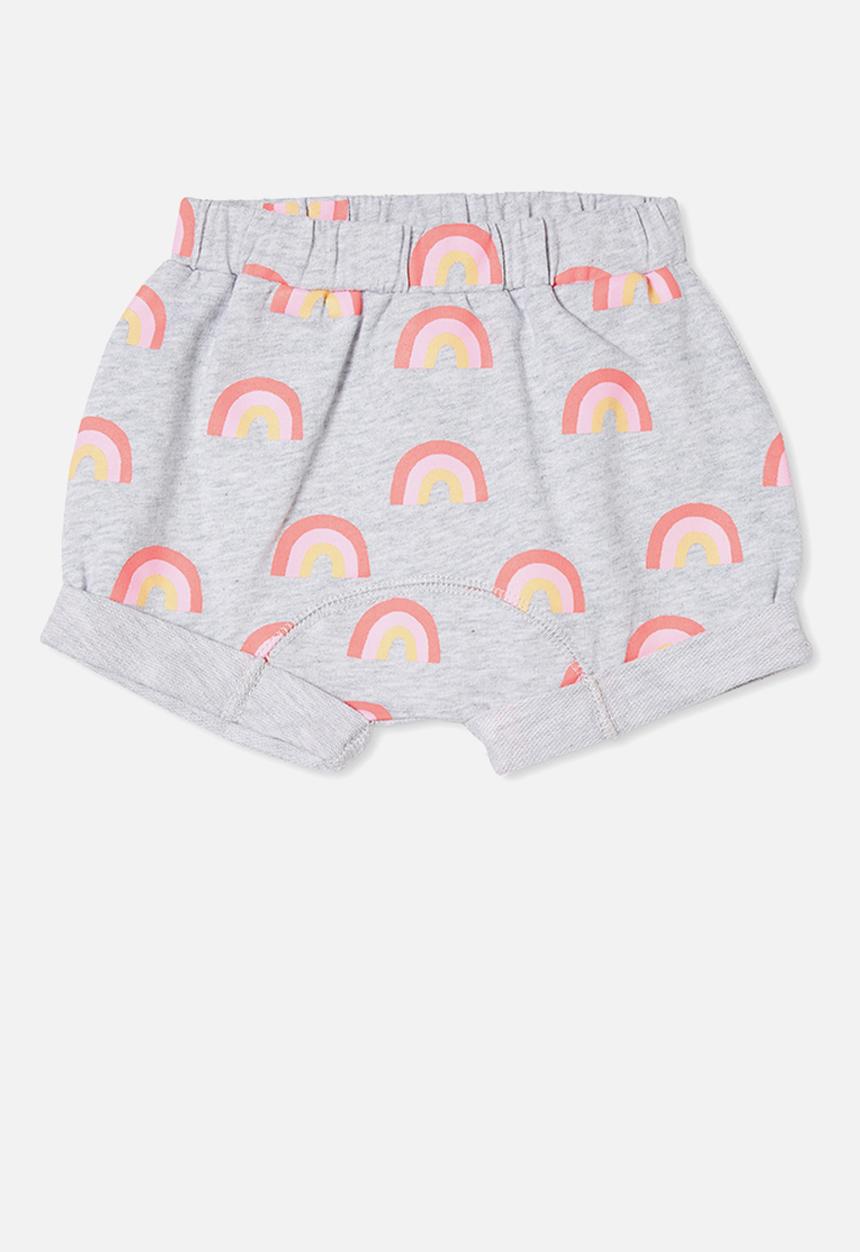 Cotton On - Sawyer short - cloud marle/mini rainbows