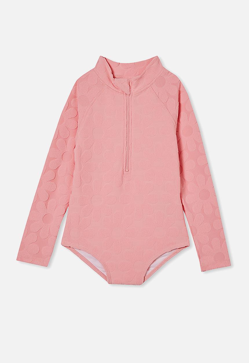 Cotton On - Lydia one piece - coral dreams flowers