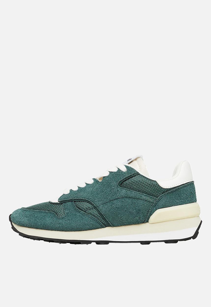MANGO - Maraton leather sneaker - green