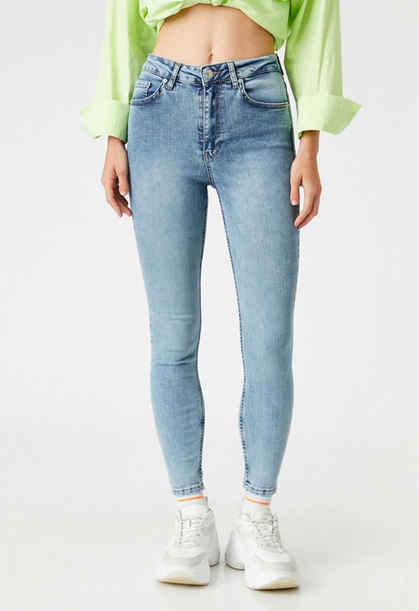 Koton - High rise skinny jean - indigo