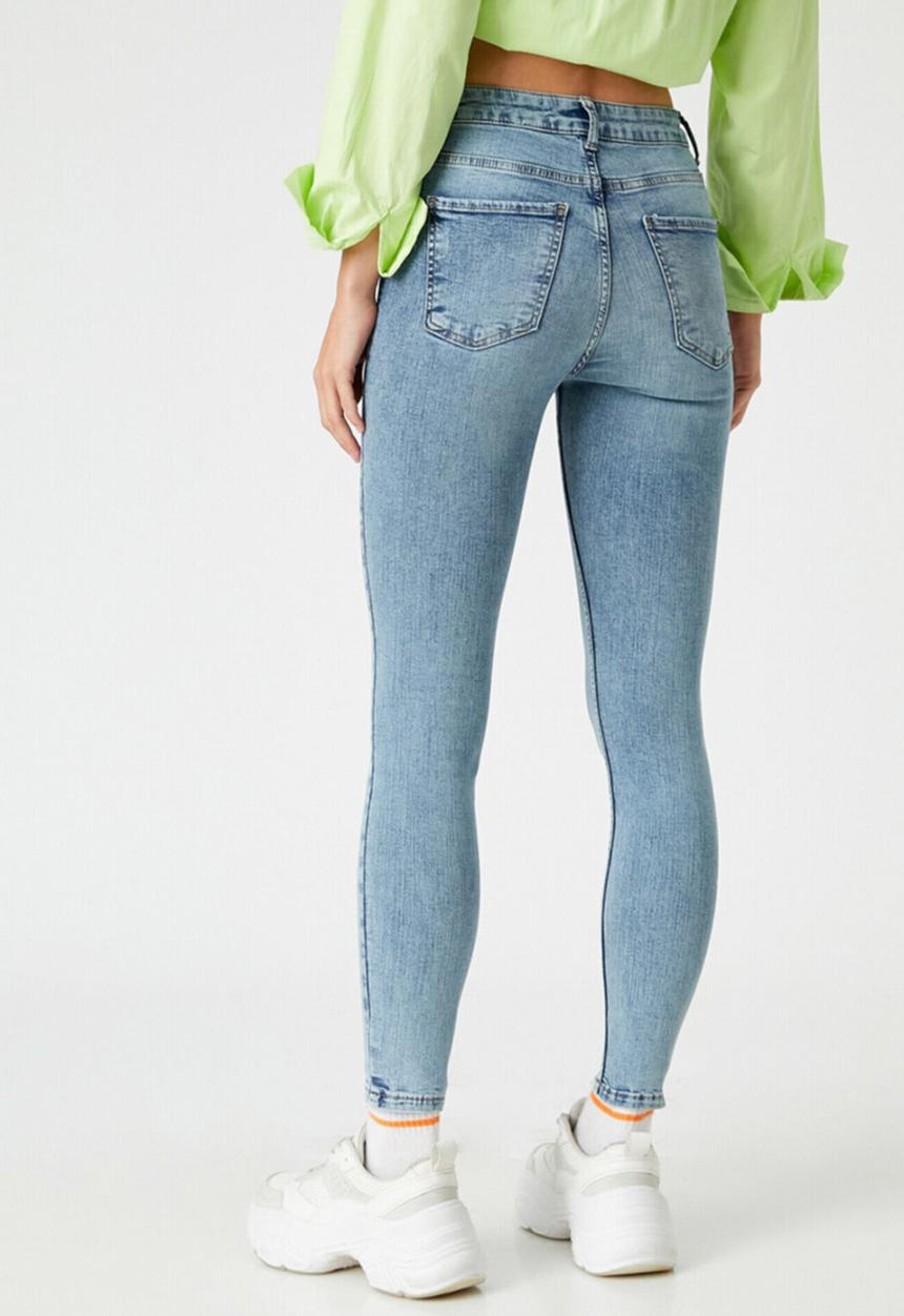 Koton - High rise skinny jean - indigo