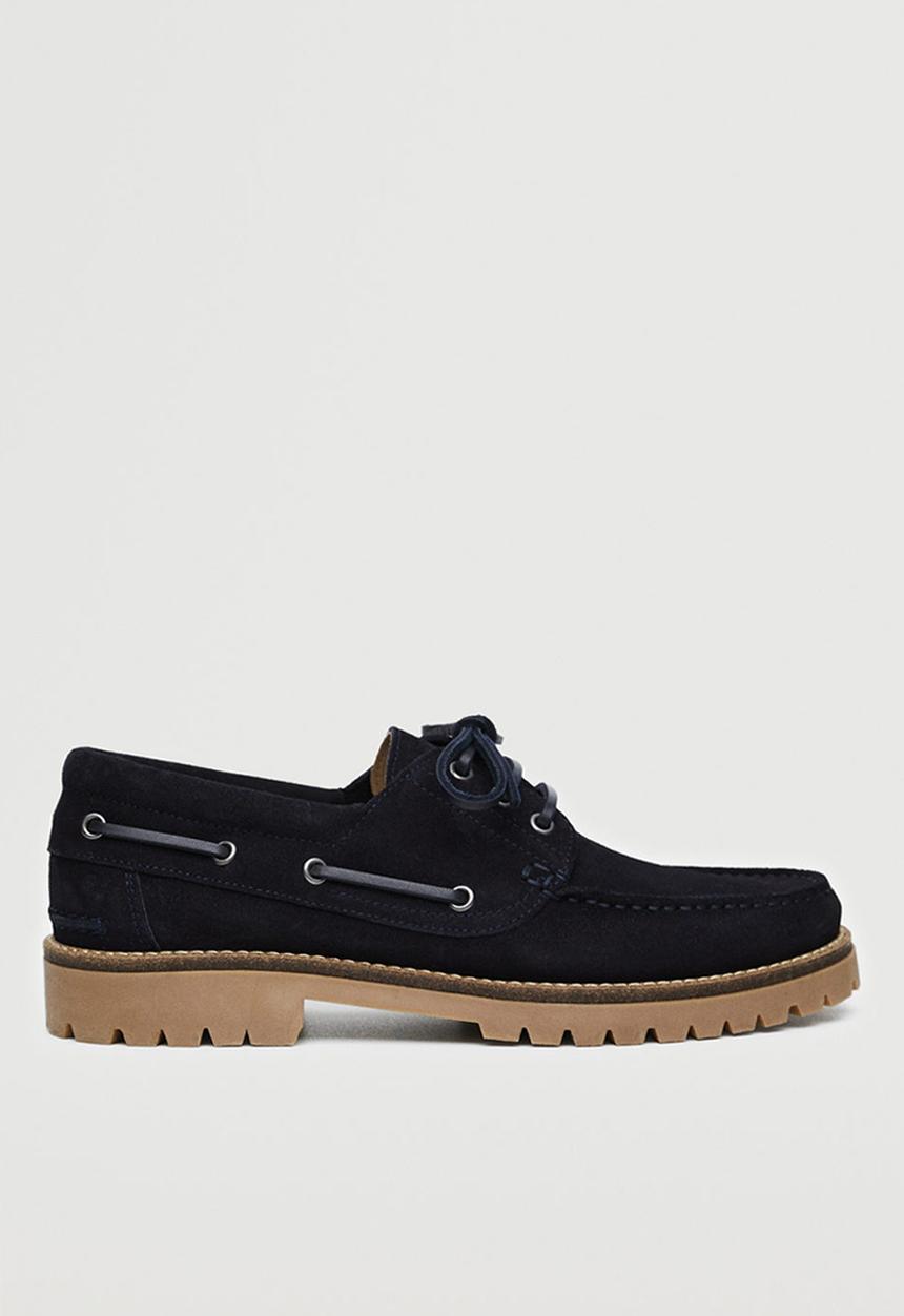MANGO - Shoes sail - navy
