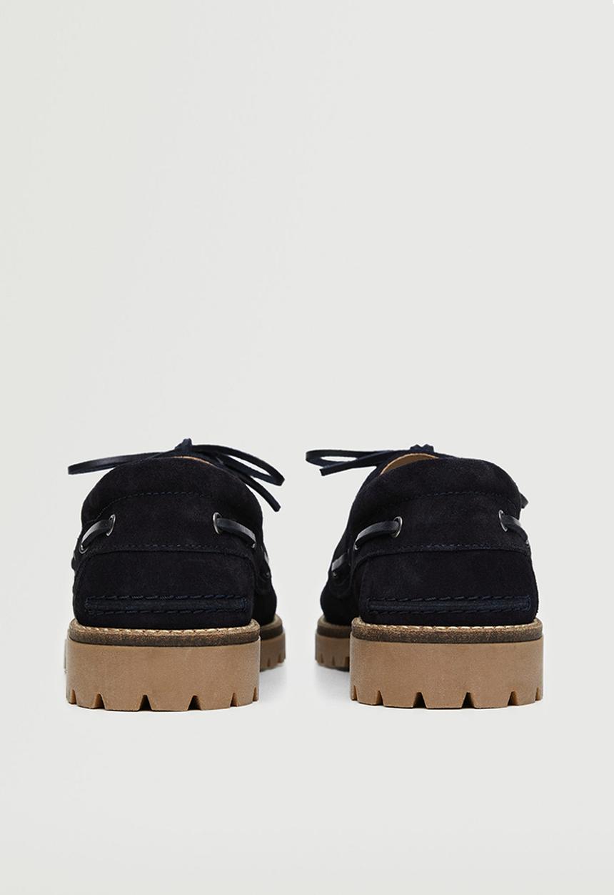 MANGO - Shoes sail - navy