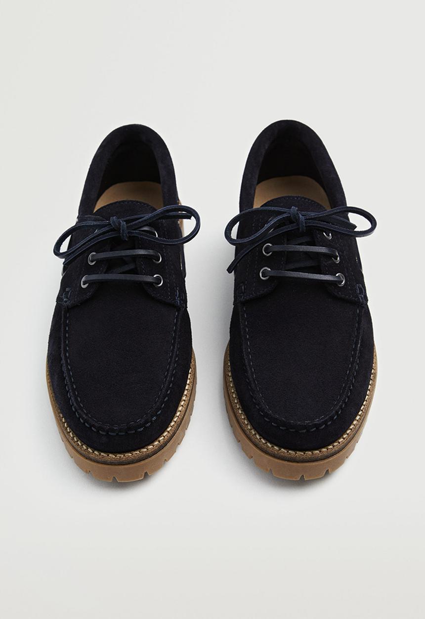 MANGO - Shoes sail - navy