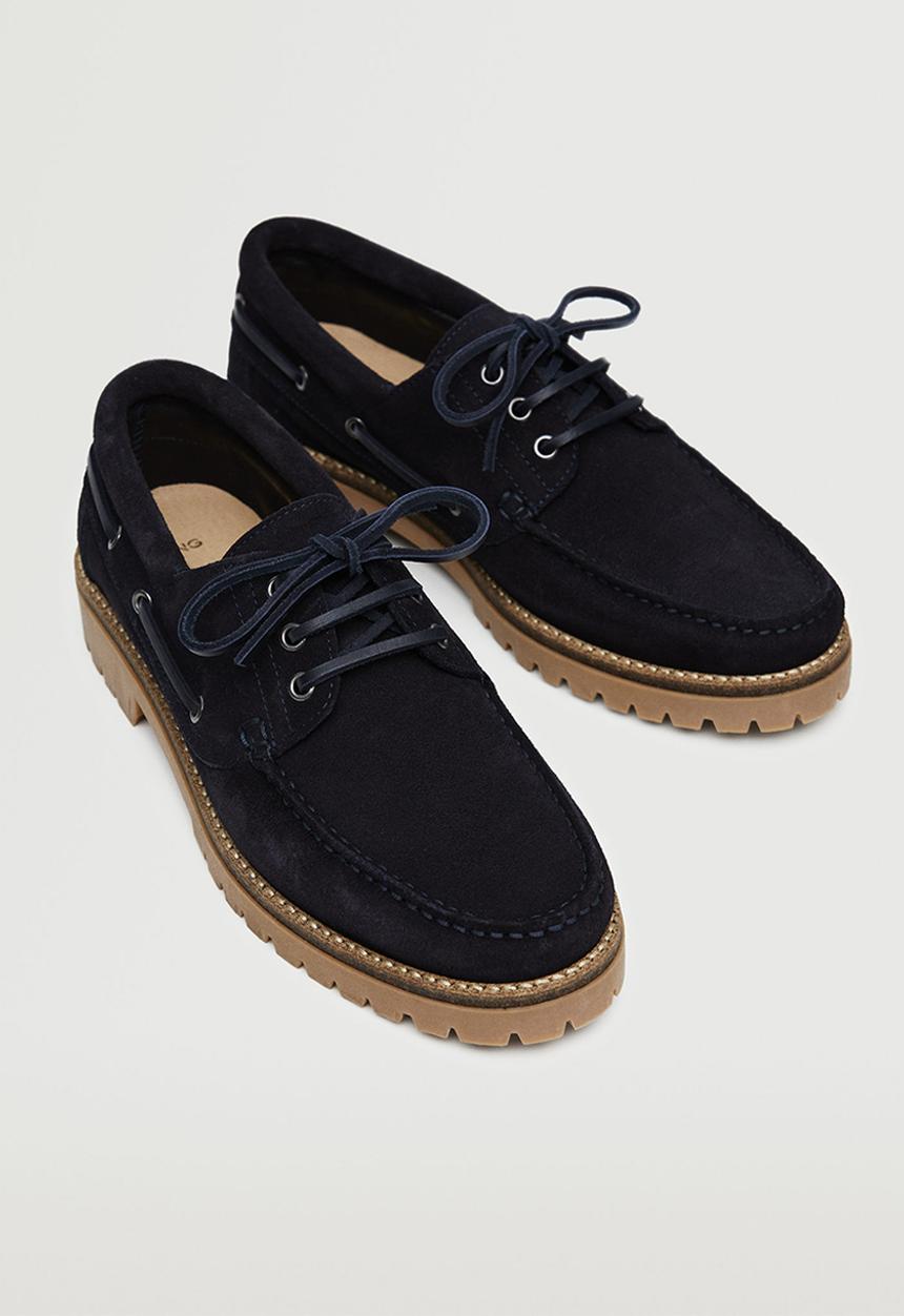 MANGO - Shoes sail - navy