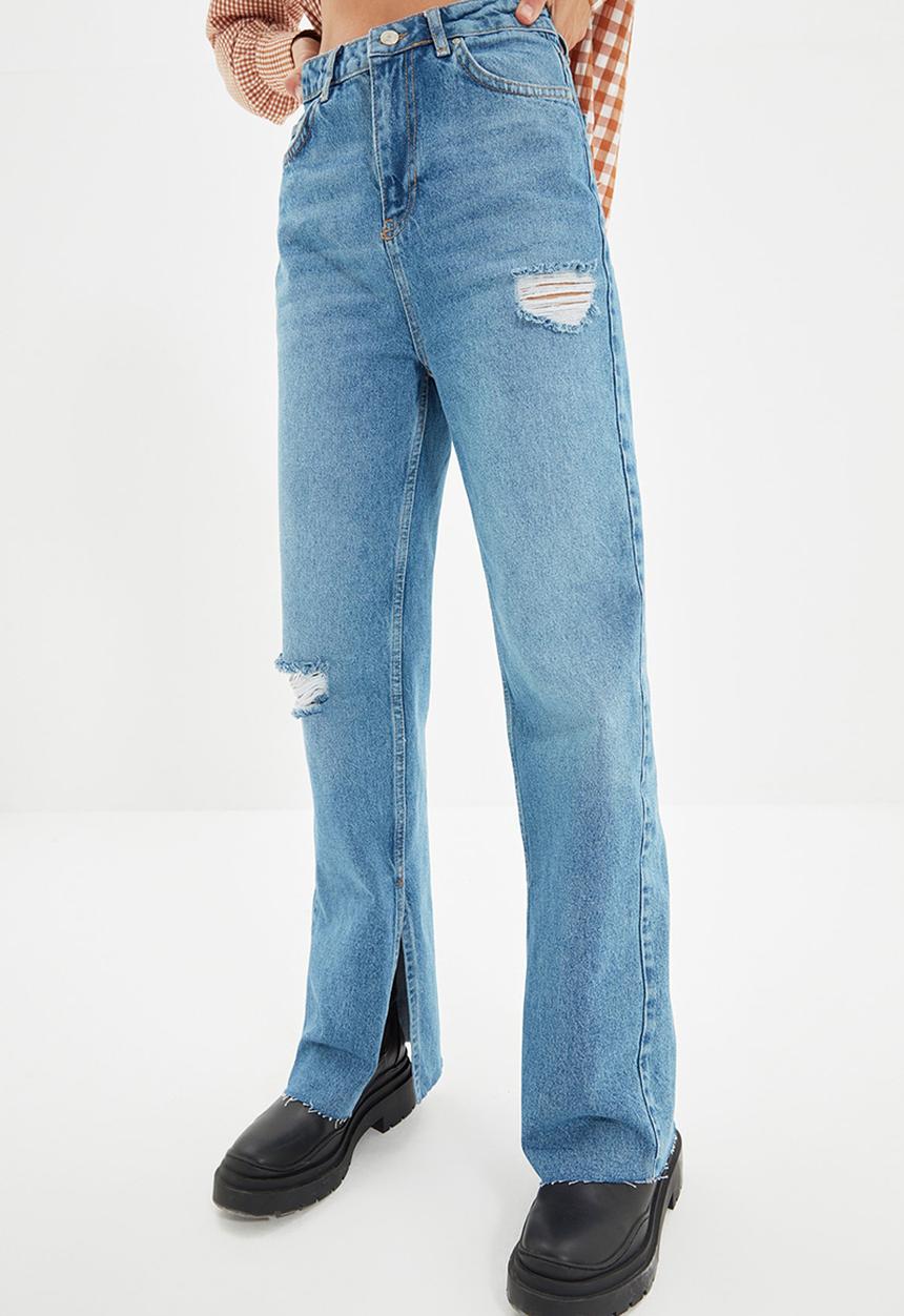 Koton - High waist 90's jeans - blue