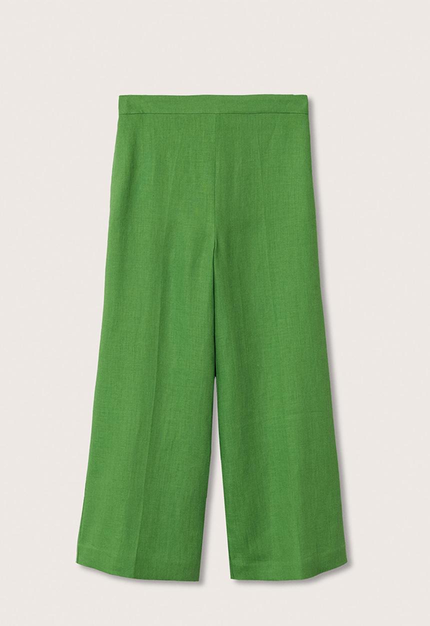 MANGO - Trousers lote - green