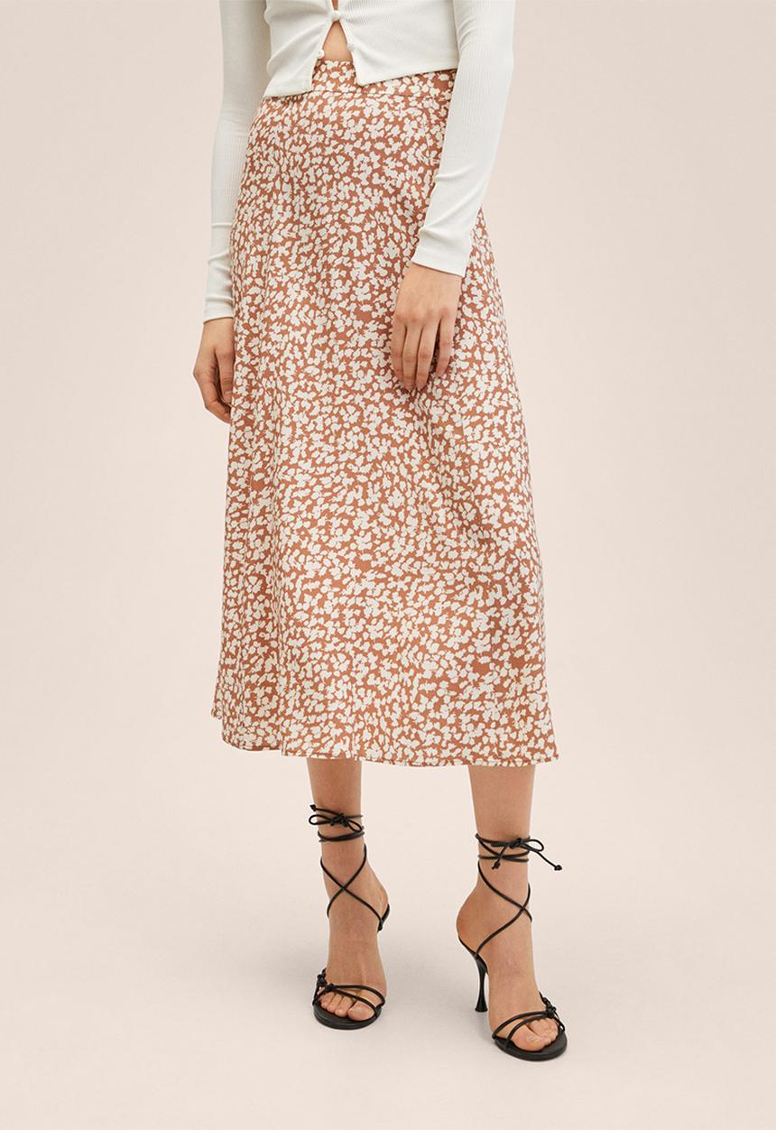 MANGO - Skirt bombay2 - brown