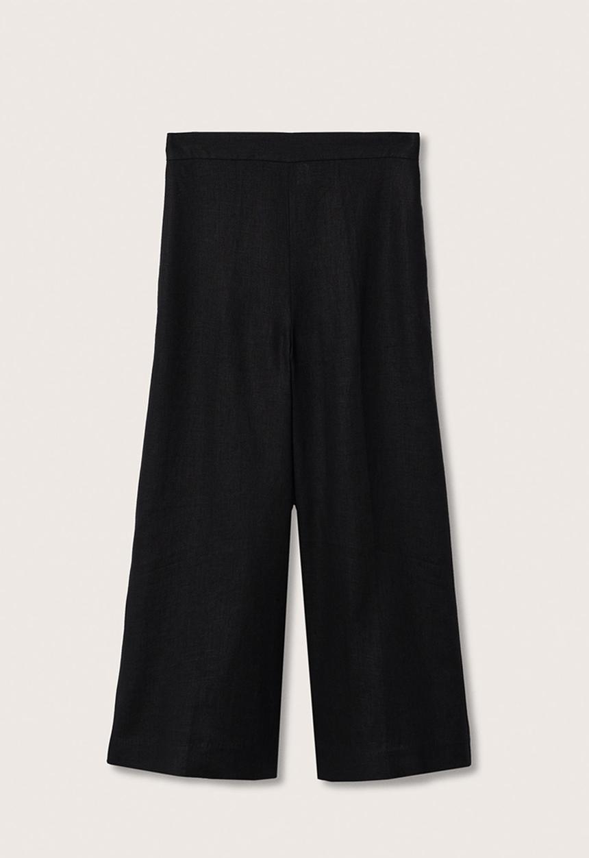 MANGO - Trousers lote - black