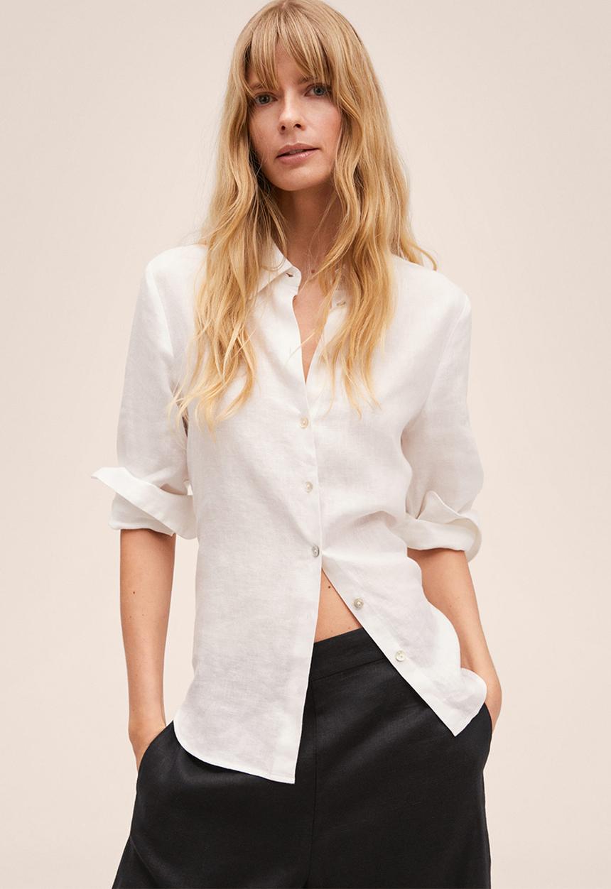 MANGO - Trousers lote - black