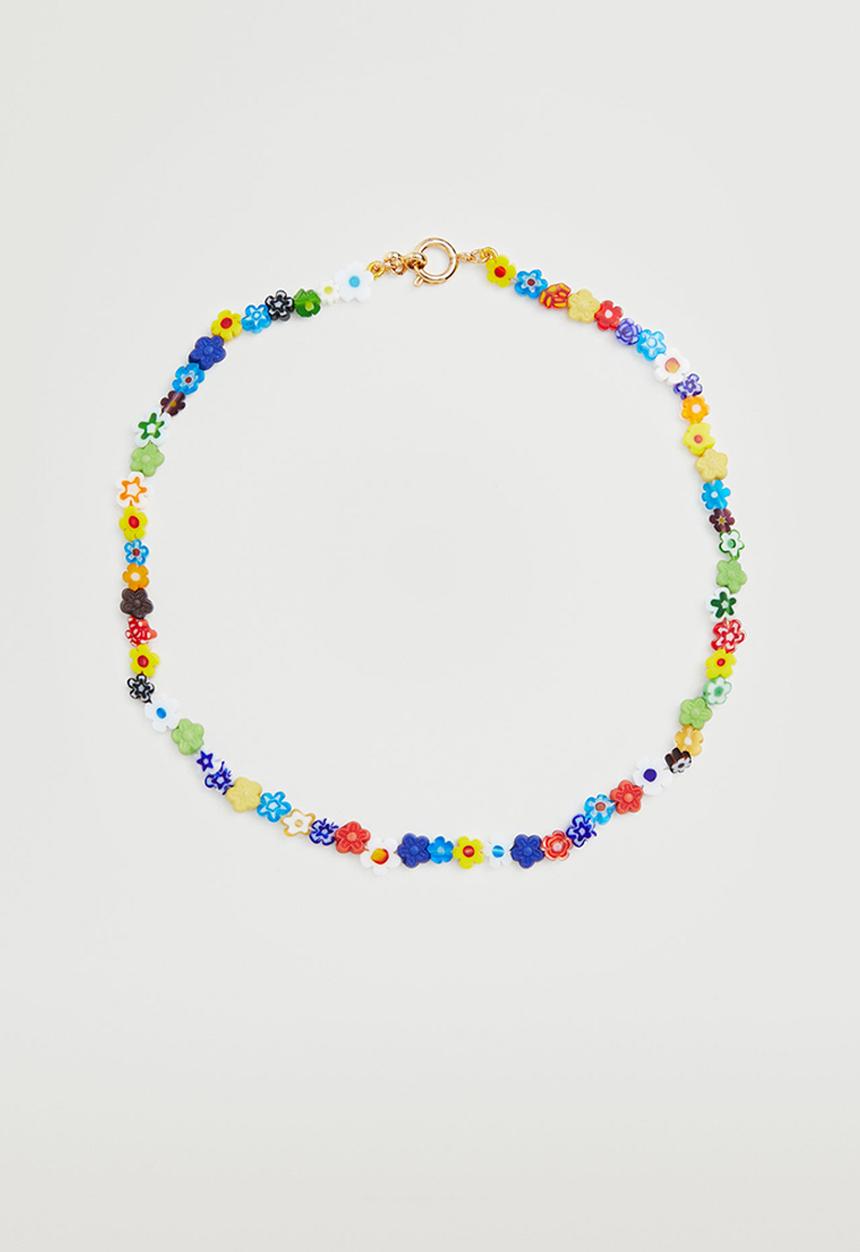 MANGO - Mixed bead necklace - multi 