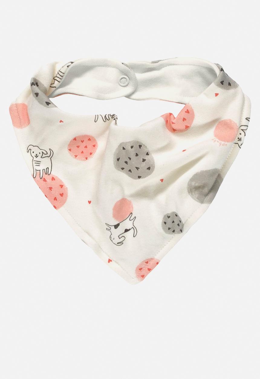 UP Baby - Cotton bib - off white
