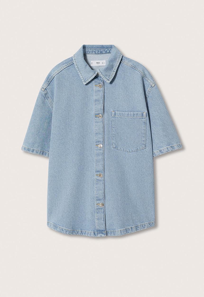 MANGO - Shirt alessia - medium blue