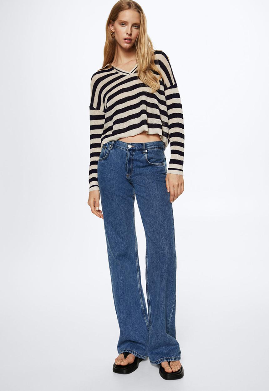 MANGO - Polo tshirt caja - navy