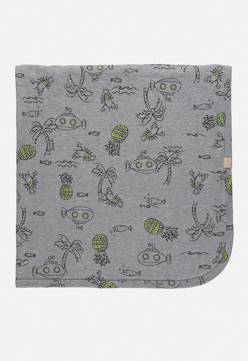 UP Baby - Cotton blanket - grey