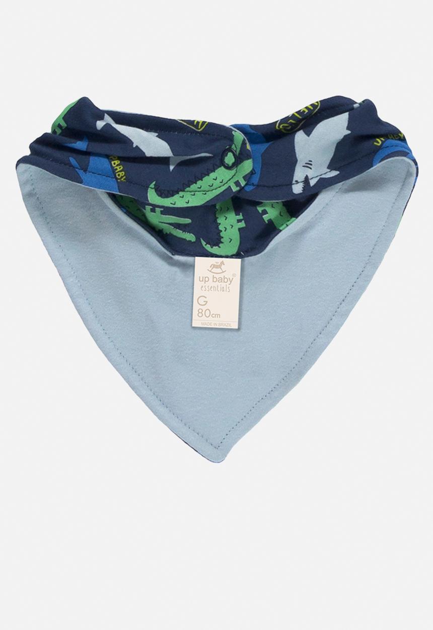 UP Baby - Cotton bib - blue