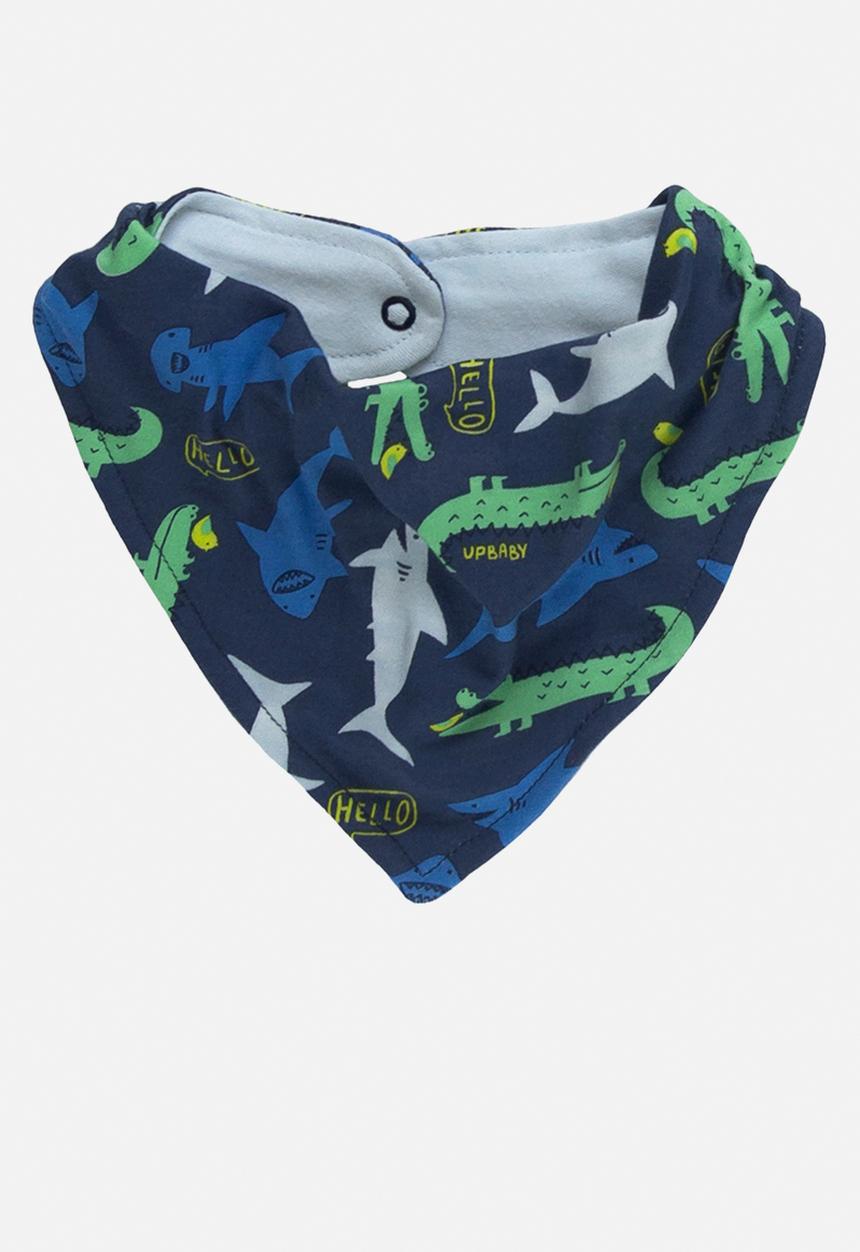 UP Baby - Cotton bib - blue