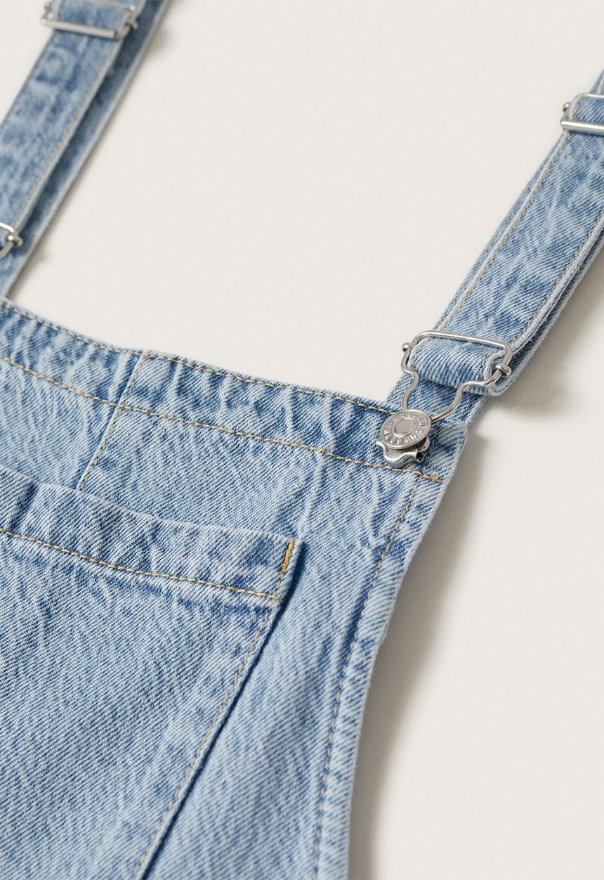 MANGO - Dungarees mariela - open blue