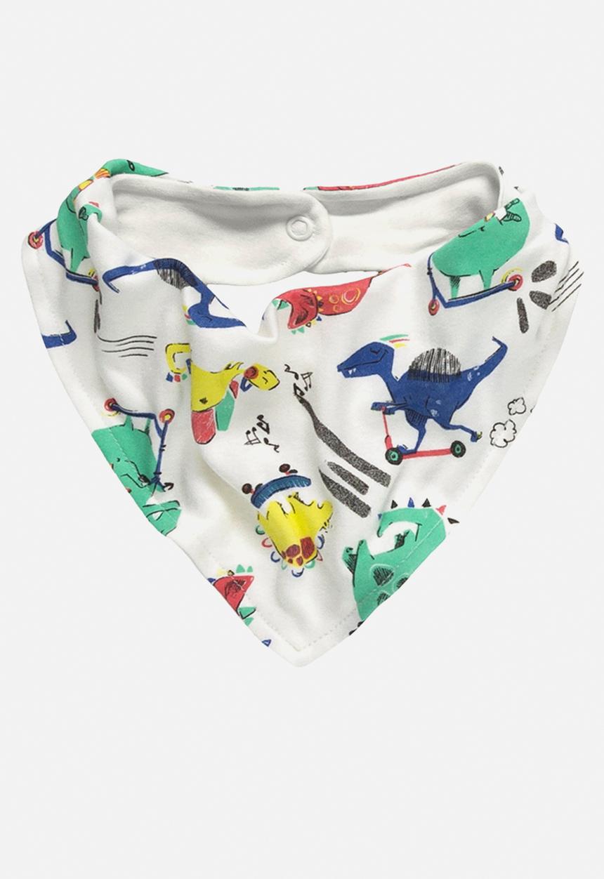 UP Baby - Cotton bib - white