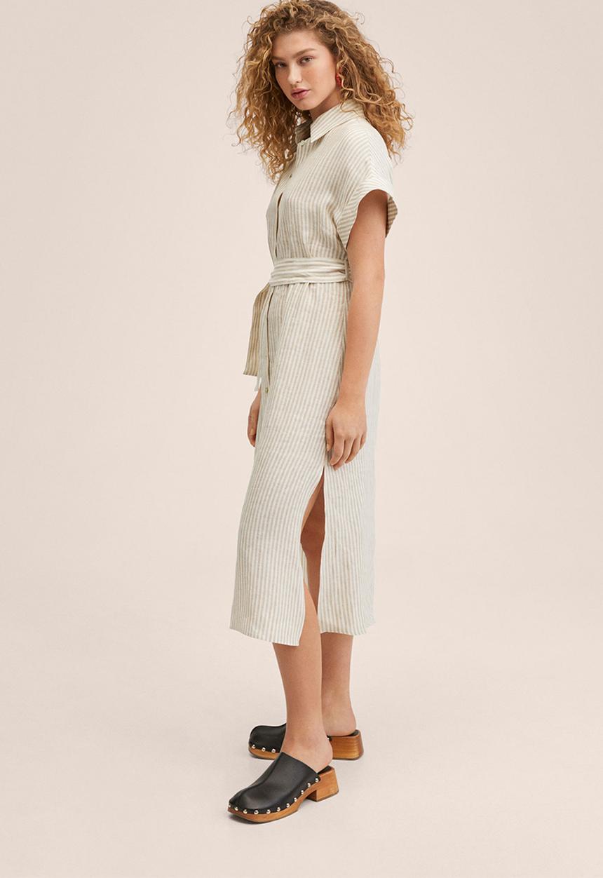 MANGO - Dress pampa - grey