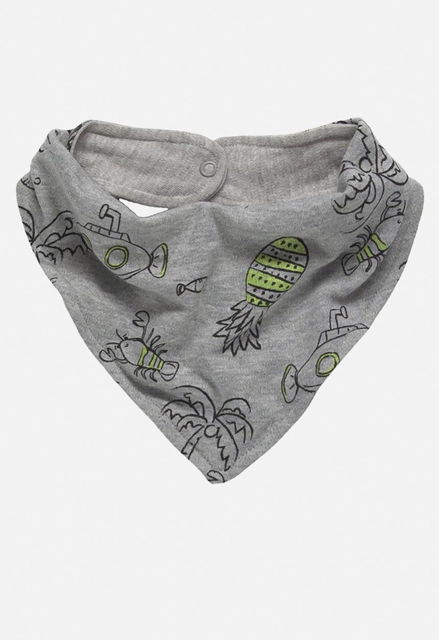 UP Baby - Cotton bib - grey