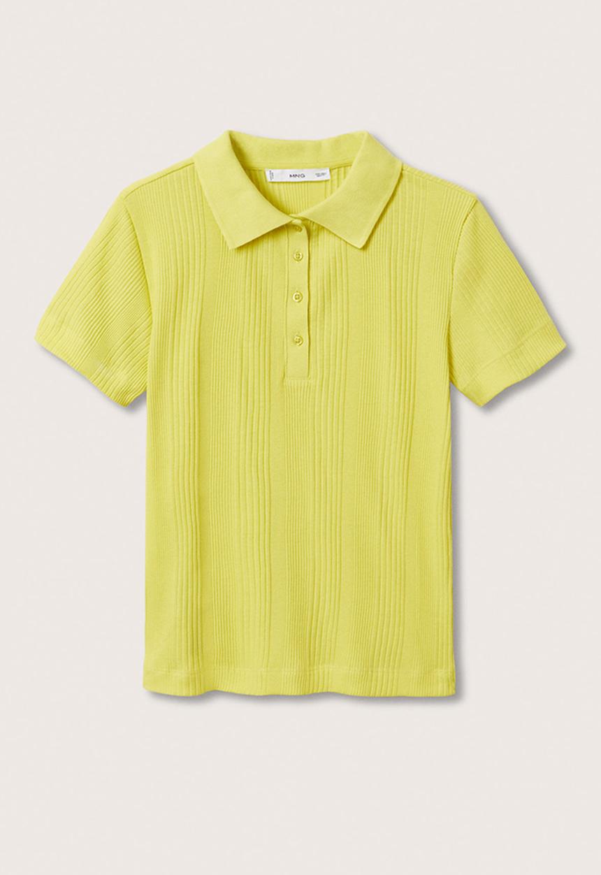 MANGO - Polo shirt diva1 - lime 