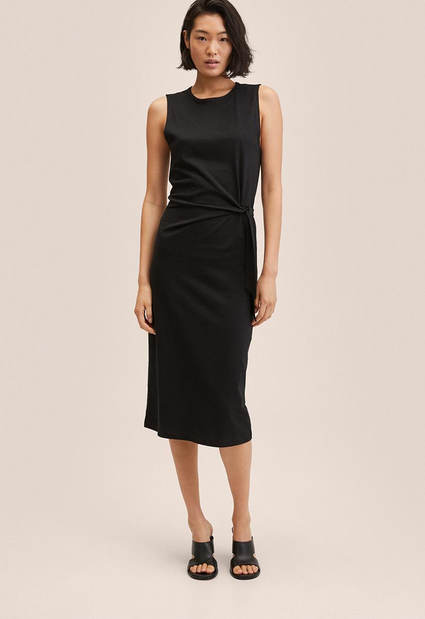 MANGO - Dress ferti2 - black