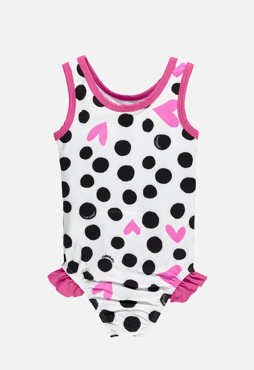 UP Baby - Upf 50+ protection swimsuit - white