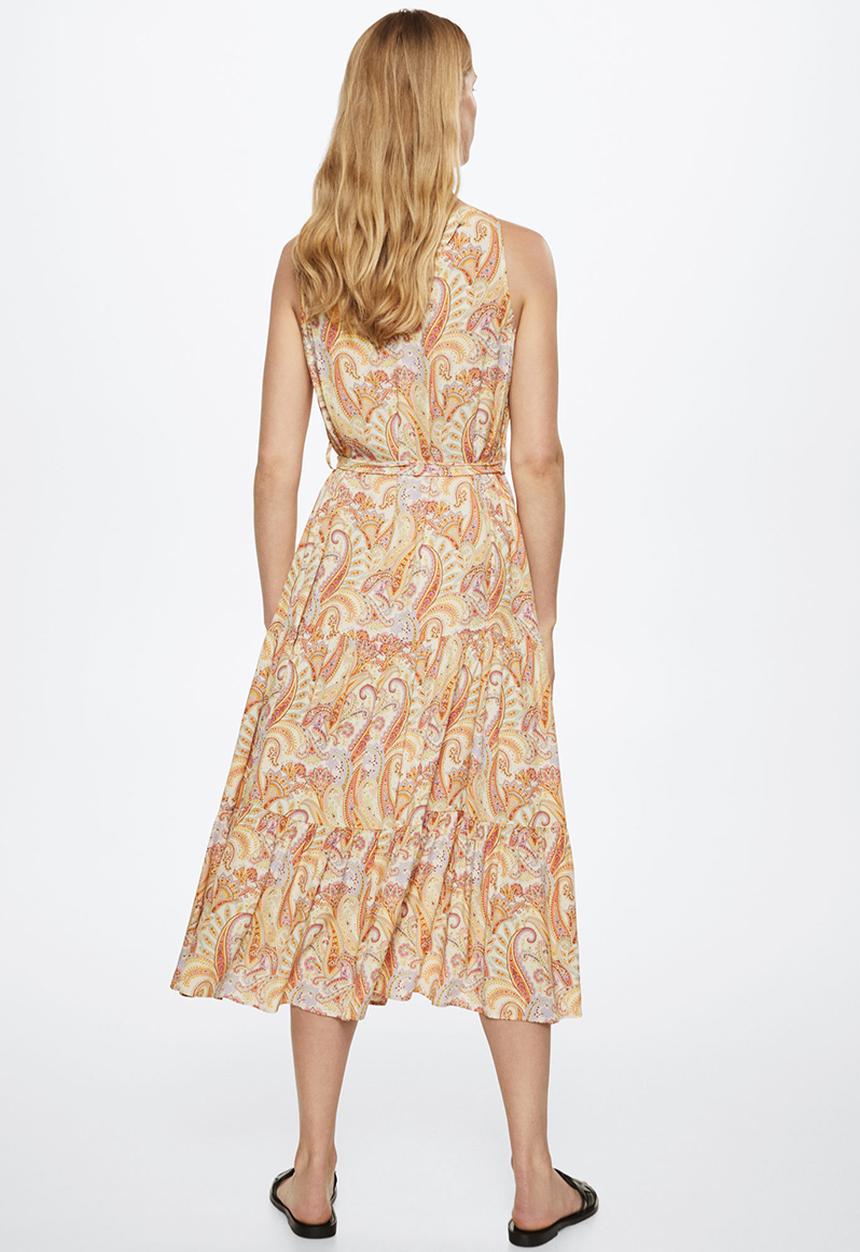 MANGO - Dress nora - light beige