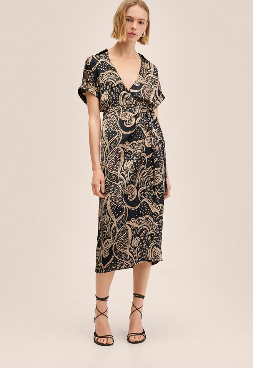 MANGO - Dress miami - black