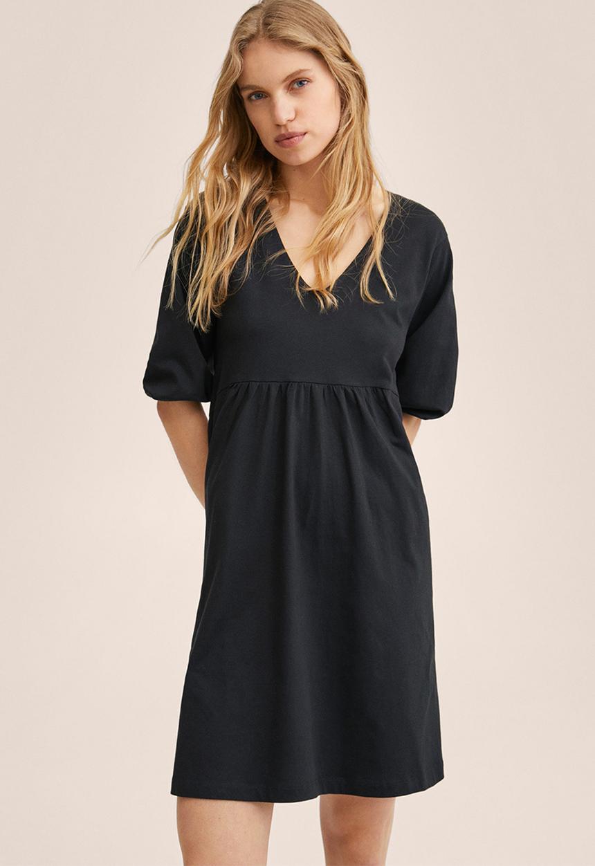 MANGO - Dress serenade - black