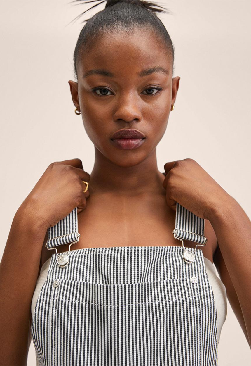 MANGO - Dungarees kyomi - black
