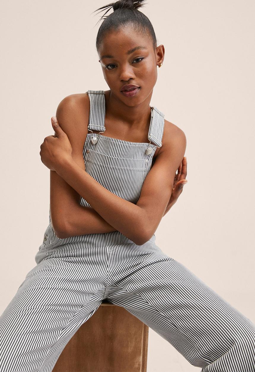 MANGO - Dungarees kyomi - black