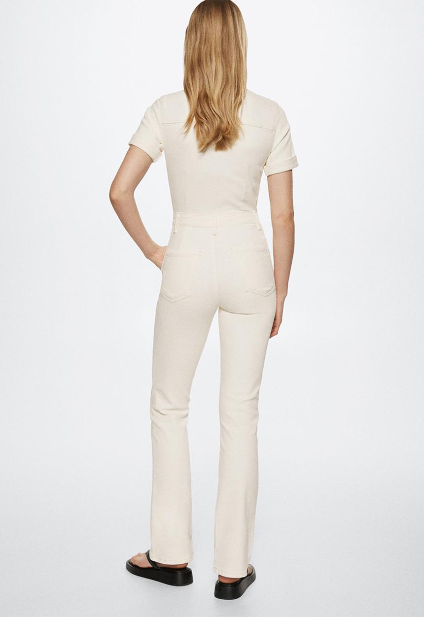 MANGO - One-piece suit iggy - ecru 
