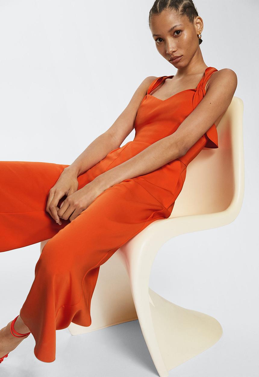 MANGO - One-piece suit mirlo - orange